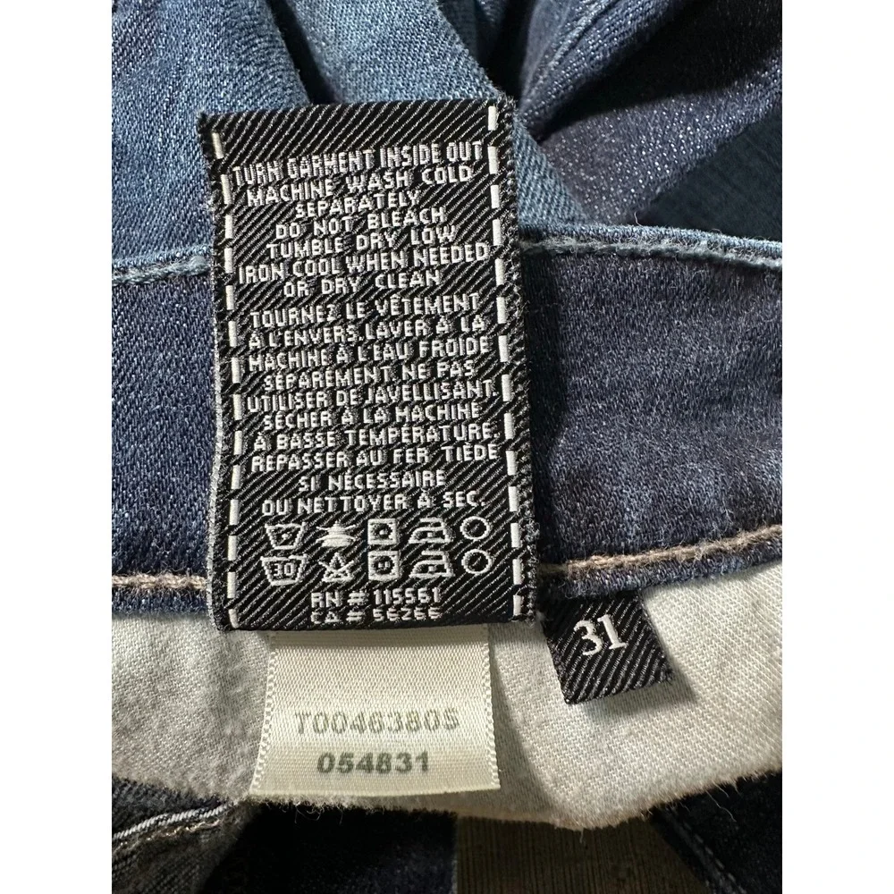 7 For All Mankind Austyn Jeans Mens 31 Blue Relaxed Straight Leg Denim Y2K Vibe